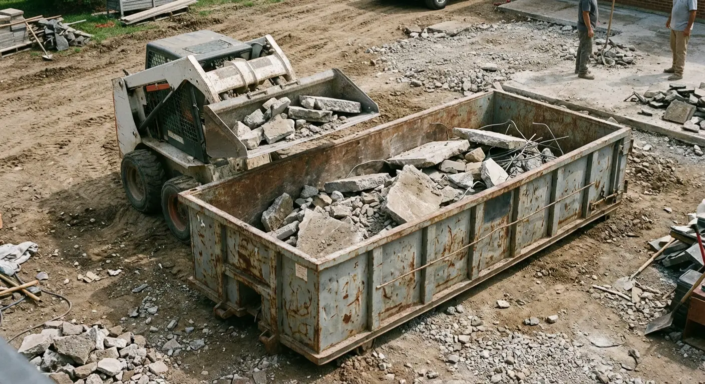 Heavy Concrete Patio Removal in Fort Worth, TX