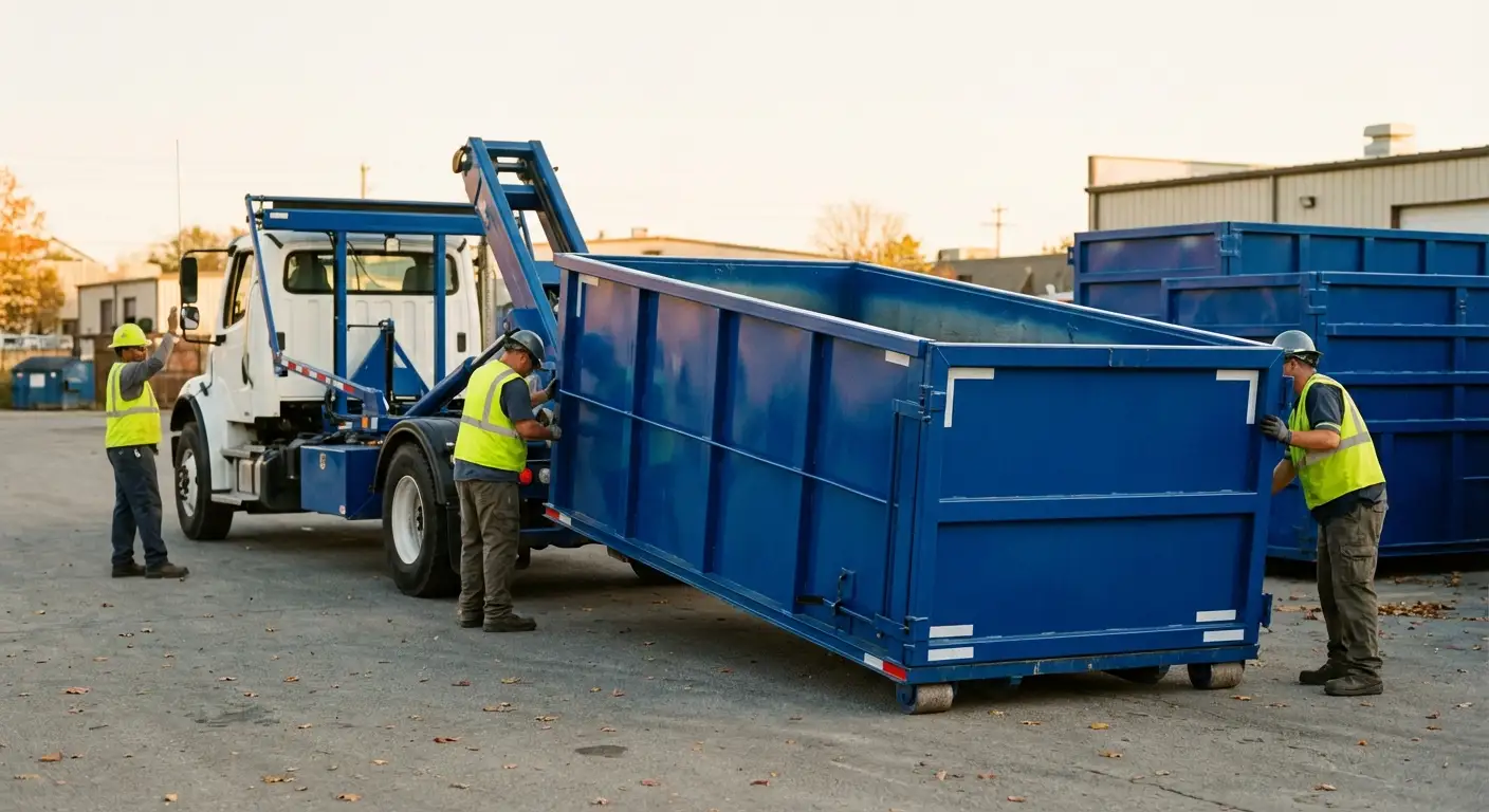 Commercial waste management and dumpster rental logistics in Fort Worth, TX