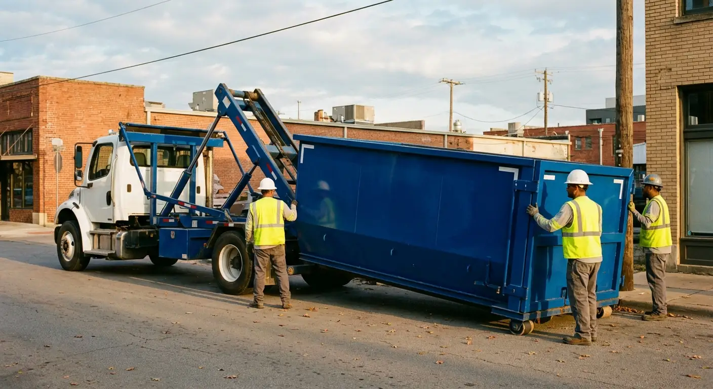 Dumpster rental service in Fort Worth