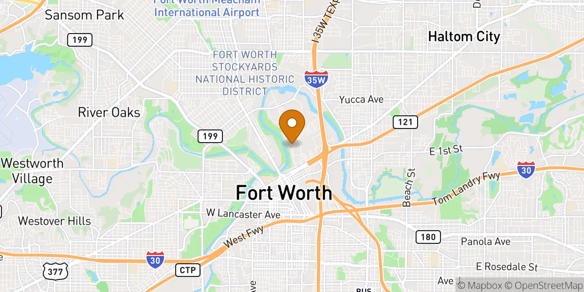 neighborhood map in Fort Worth, TX